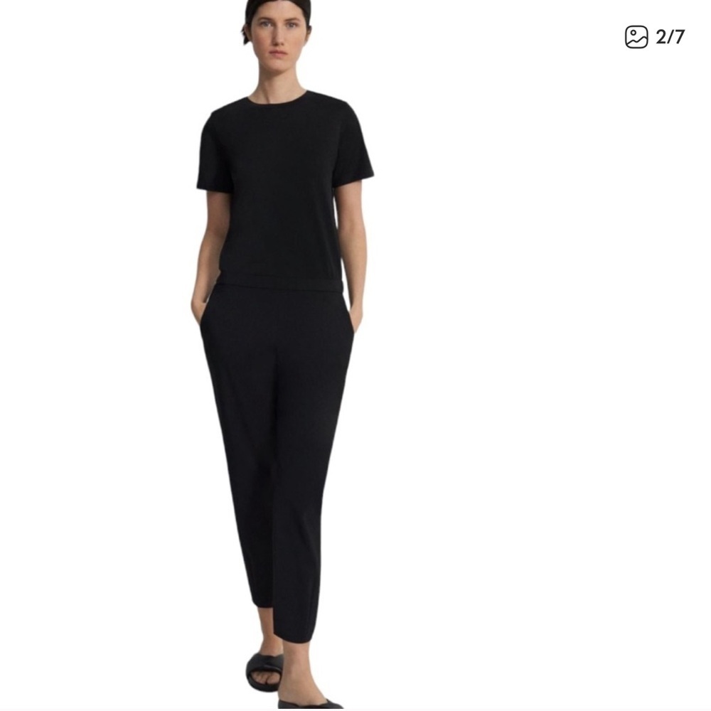 Theory Tapered Pull-On Pant In Precision